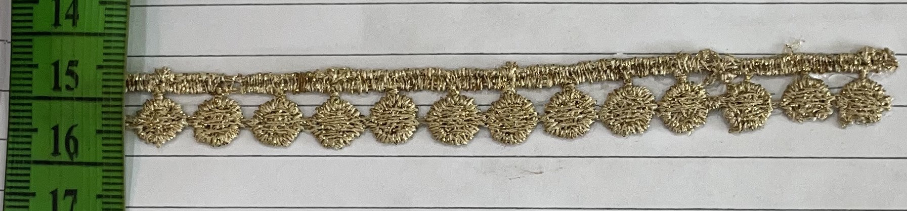 Golden Zari Lace (Sku-Z-44)