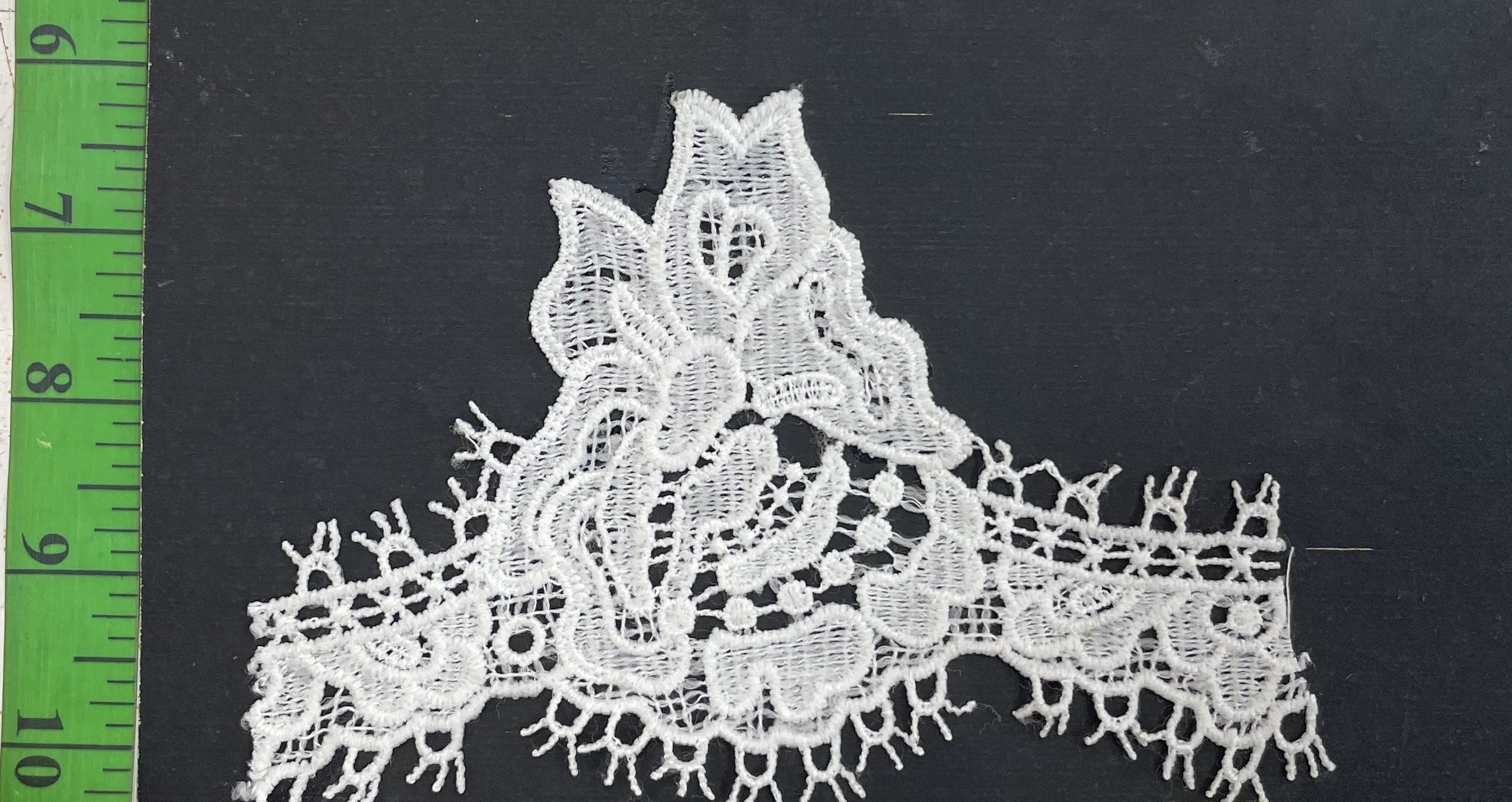 White Cotton Dyeable Chemical Lace (Sku: Ch-44)