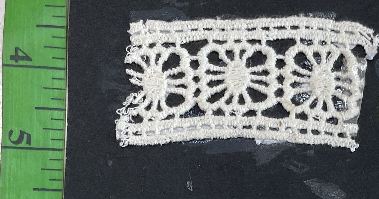 White Cotton Dyeable Chemical Lace (Sku: Ch-49)