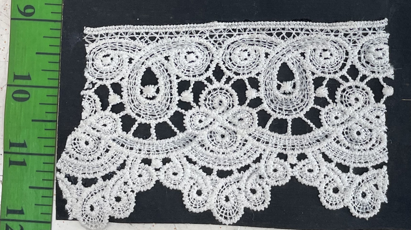 White Cotton Dyeable Chemical Lace (Sku: Ch-51)