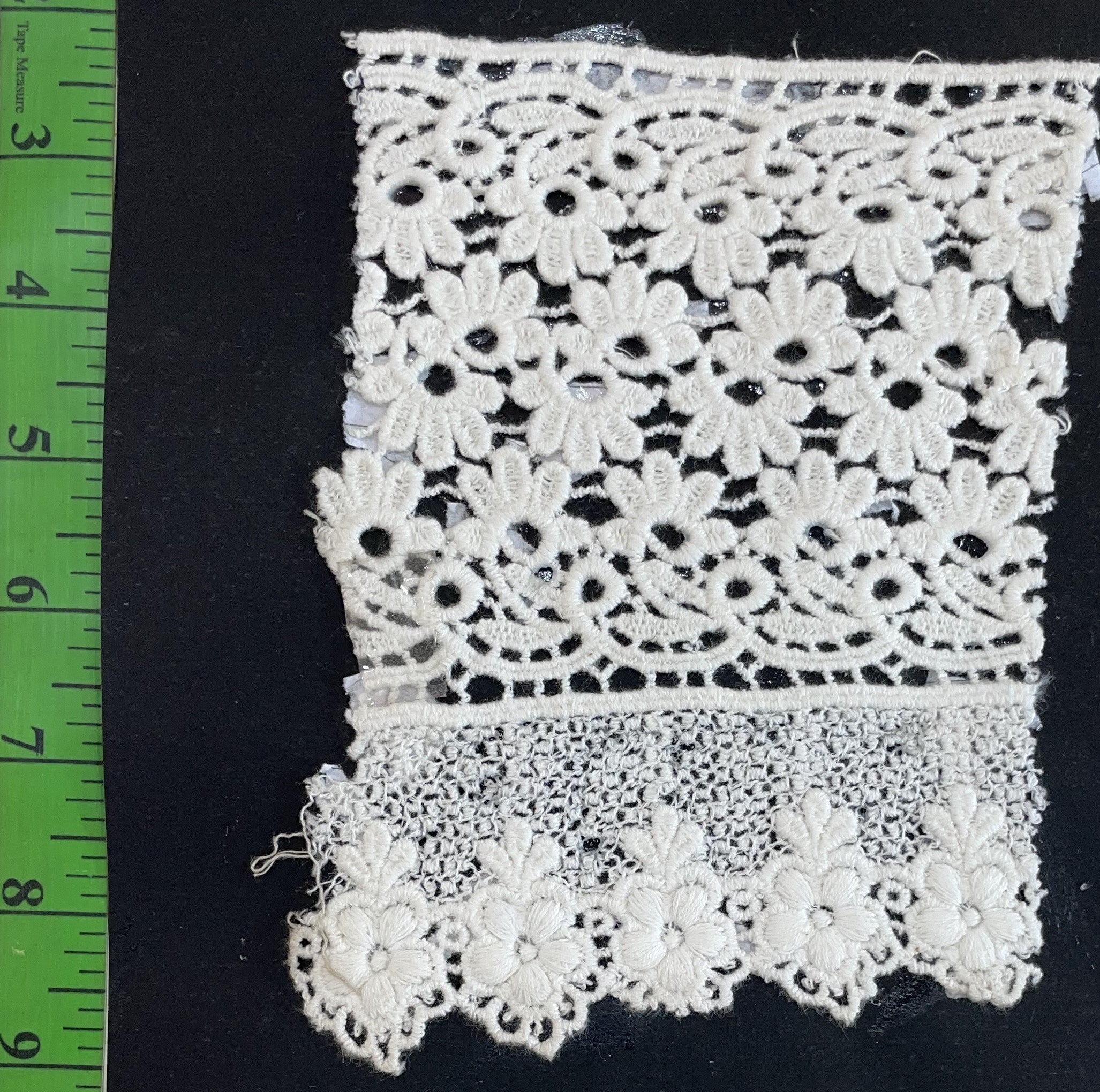 White Cotton Dyeable Chemical Lace (Sku: Ch-53)