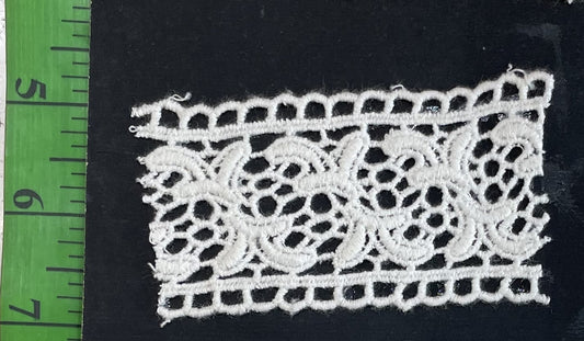 White Cotton Dyeable Chemical Lace (Sku: Ch-57)