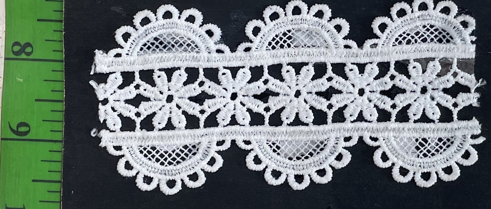 White Cotton Dyeable Chemical Lace (Sku: Ch-58)