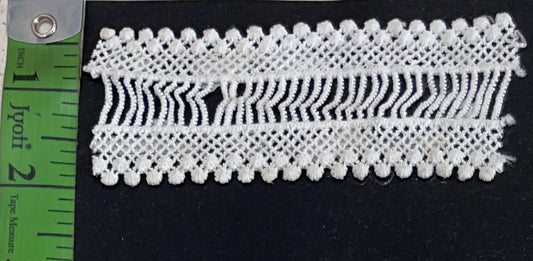 White Cotton Dyeable Chemical Lace (Sku: Ch-73)