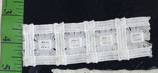 White Cotton Dyeable Chemical Lace (Sku: Ch-74)