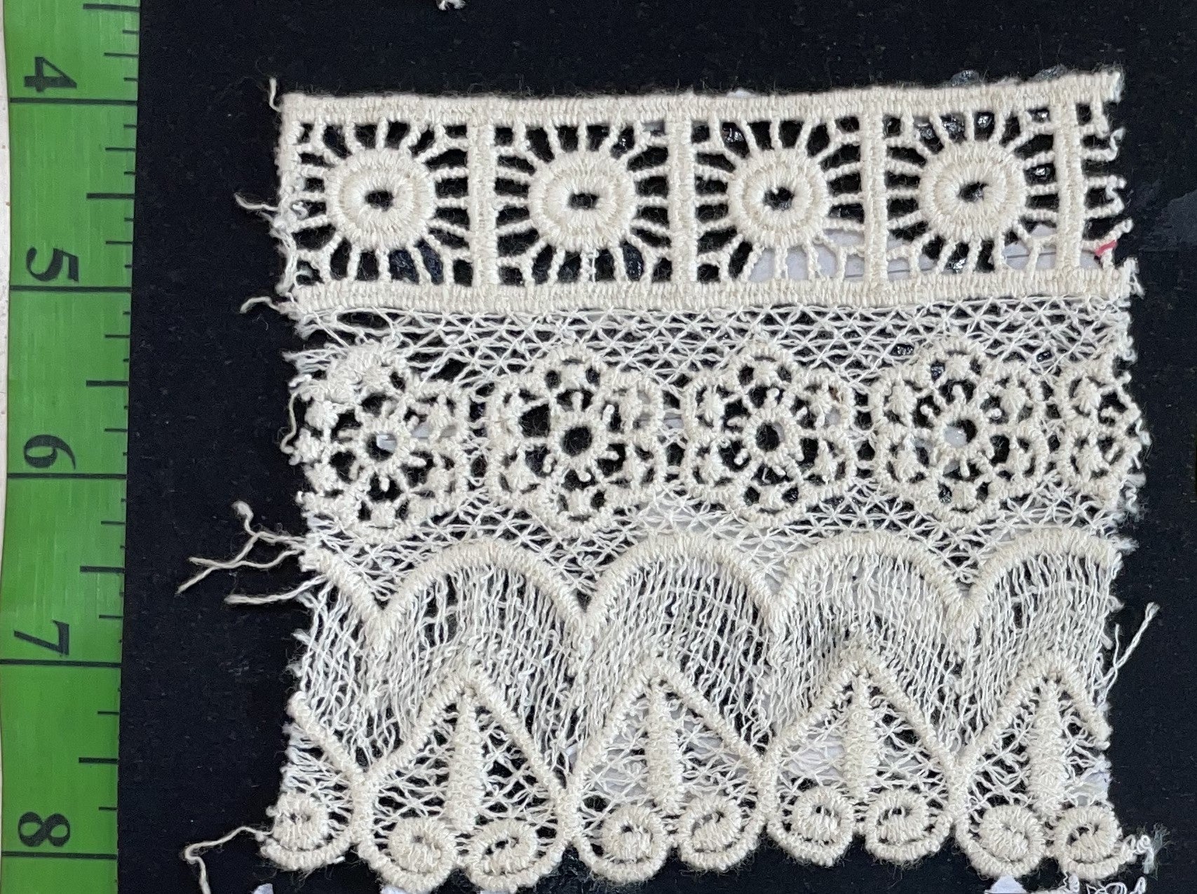 White Cotton Dyeable Chemical Lace (Sku: Ch-77)