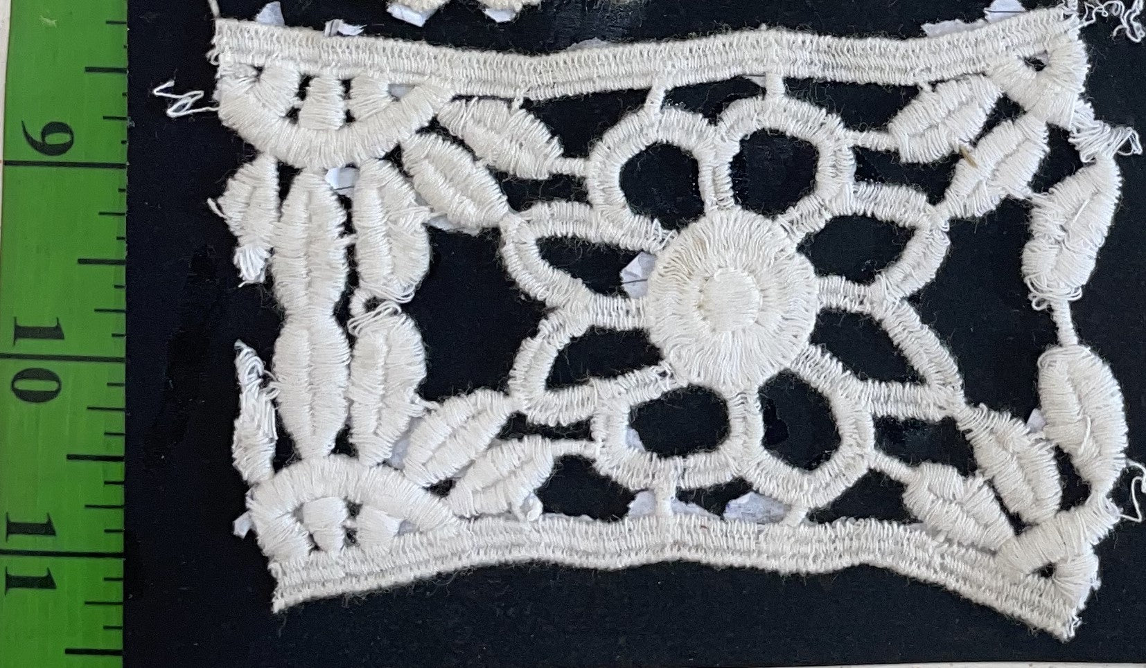 White Cotton Dyeable Chemical Lace (Sku: Ch-78)