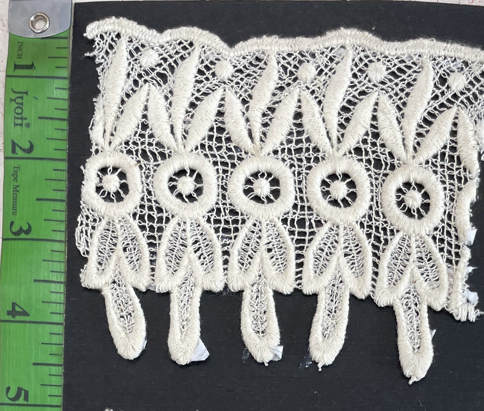 White Cotton Dyeable Chemical Lace (Sku: Ch-82)