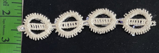 White Cotton Dyeable Chemical Lace (Sku: Ch-87)