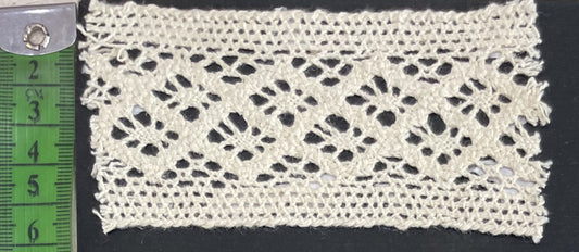 White Dyeable Crochet Lace (Sku: K-101)