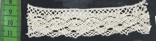 White Dyeable Crochet Lace (Sku: K-111)