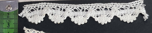 White Dyeable Crochet Lace (Sku: K-116)
