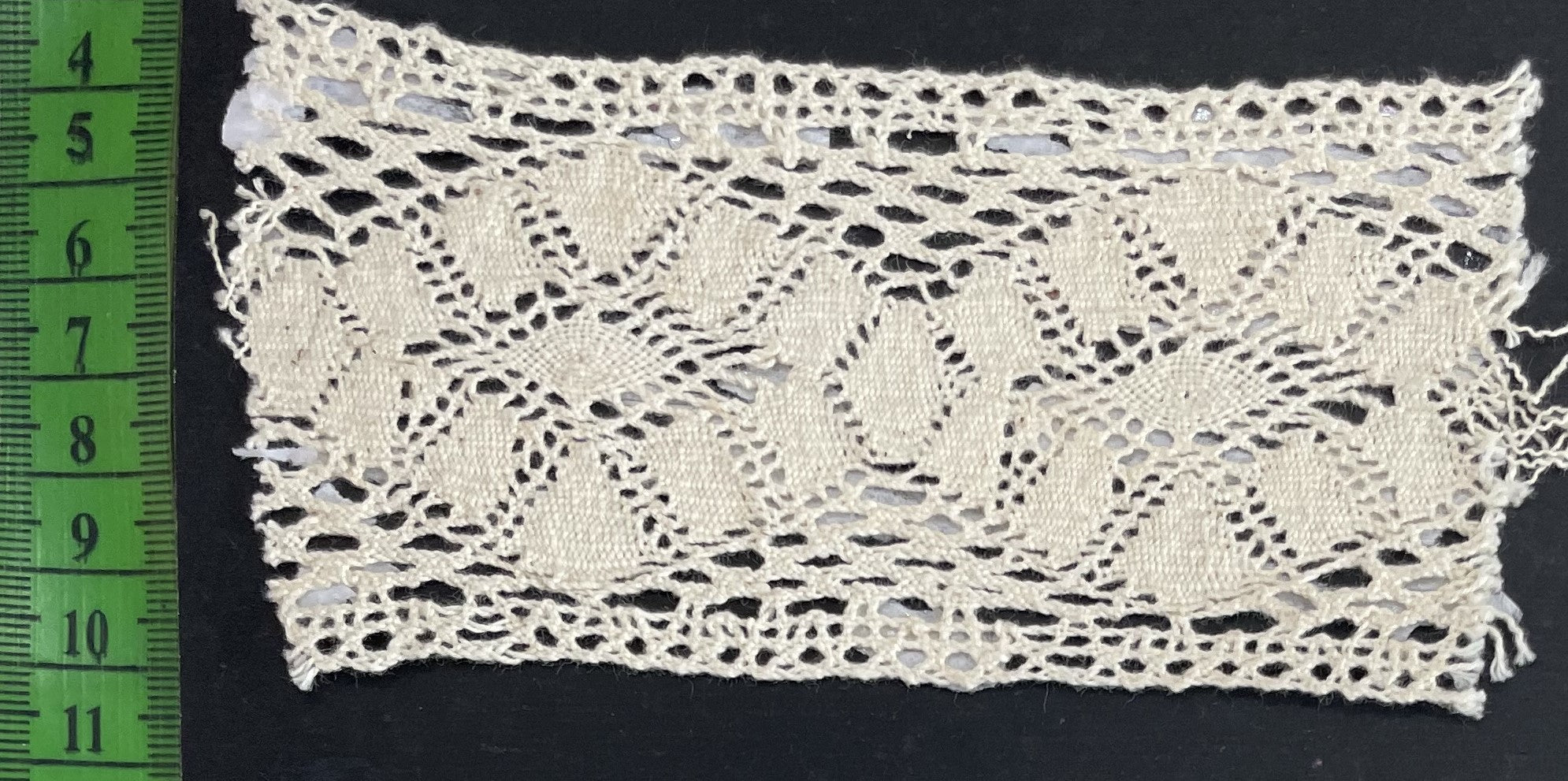 White Dyeable Crochet Lace (Sku: K-117)