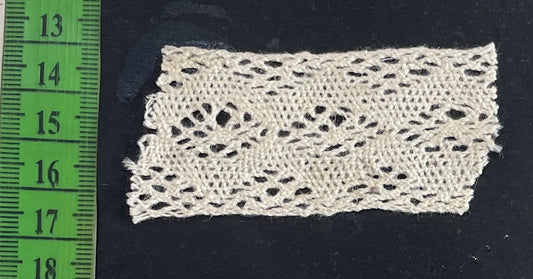 White Dyeable Crochet Lace (Sku: K-168)