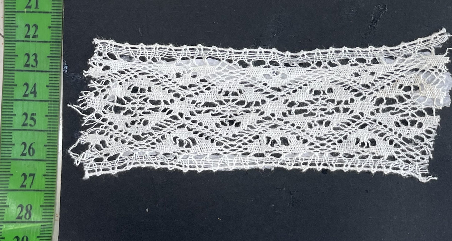 White Dyeable Crochet Lace (Sku: K-176)