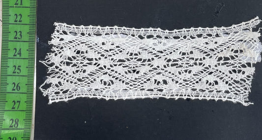 White Dyeable Crochet Lace (Sku: K-176)
