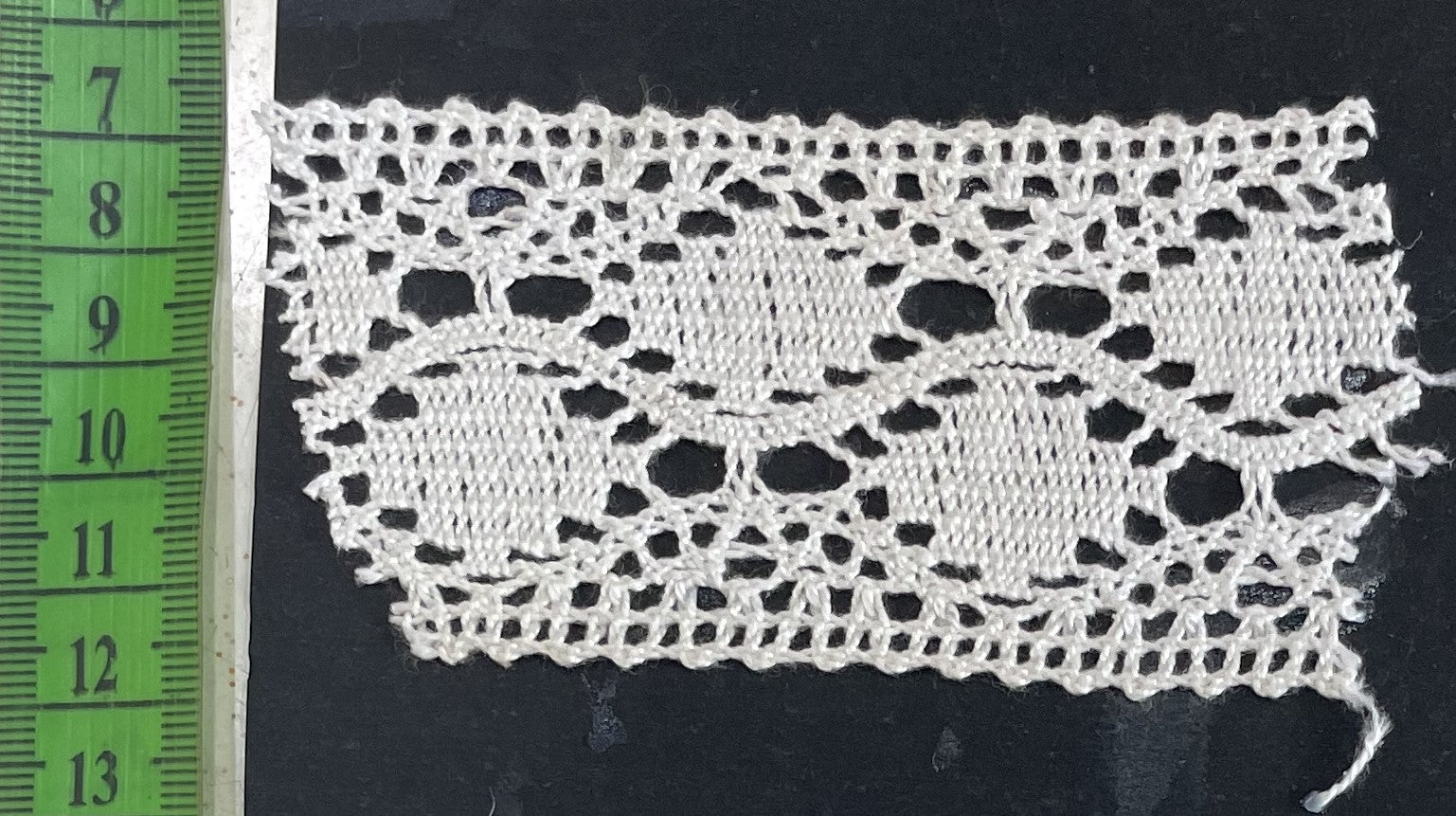 White Dyeable Crochet Lace (Sku: K-178)