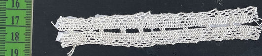 White Dyeable Crochet Lace (Sku: K-189)