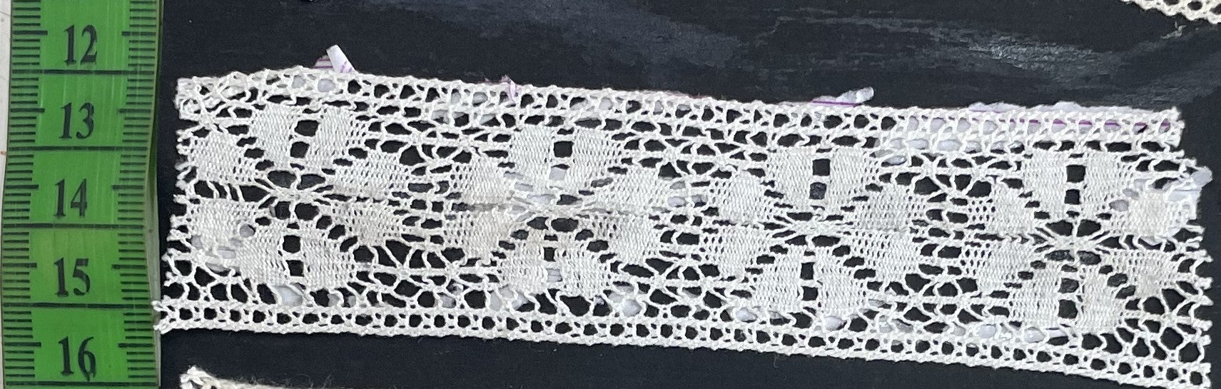 White Dyeable Crochet lace (Sku: K-19)