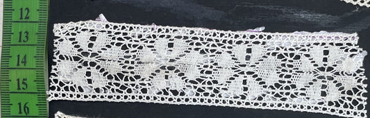 White Dyeable Crochet lace (Sku: K-19)