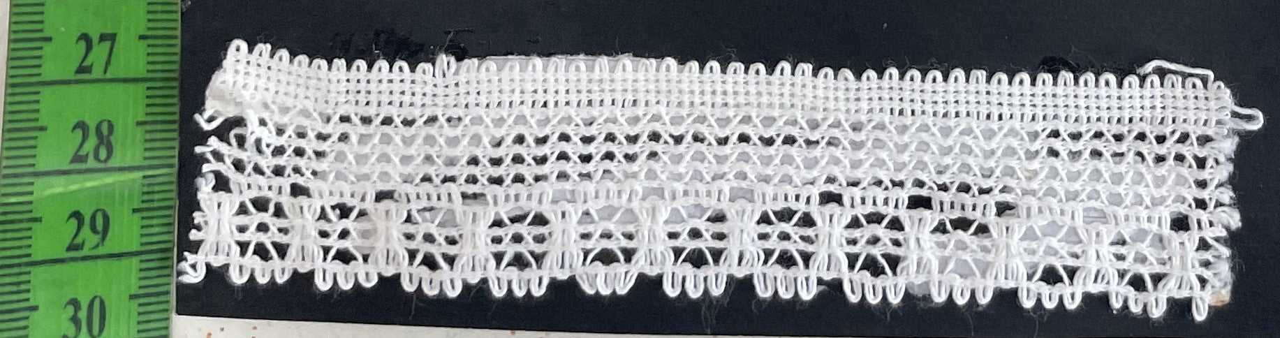 White Dyeable Crochet Lace (Sku: K-192)