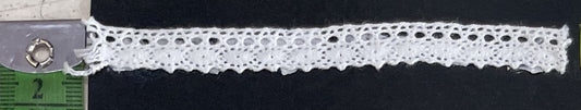White Dyeable Crochet lace (Sku: K-29)