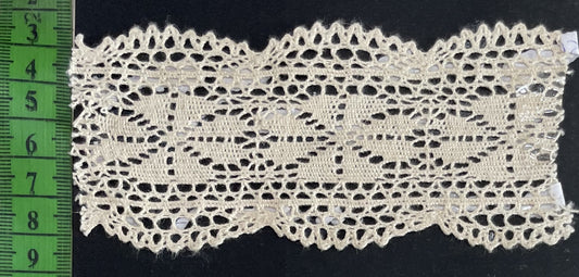 White Dyeable Crochet lace (Sku: K-30)