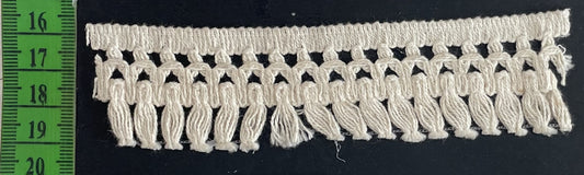 White Dyeable Crochet lace (Sku: K-32)