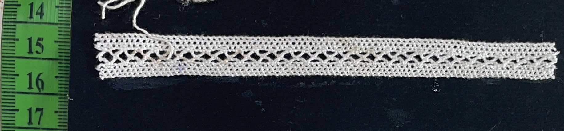 White Dyeable Crochet Lace (Sku: K-36)