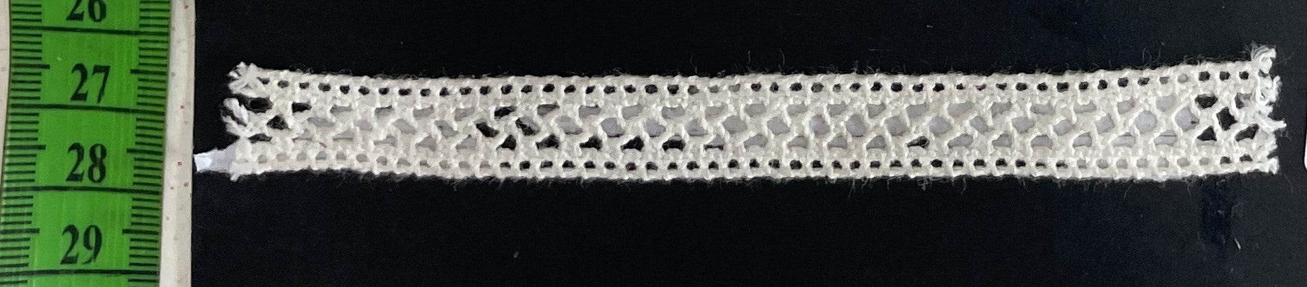 White Dyeable Crochet Lace (Sku: K-92)