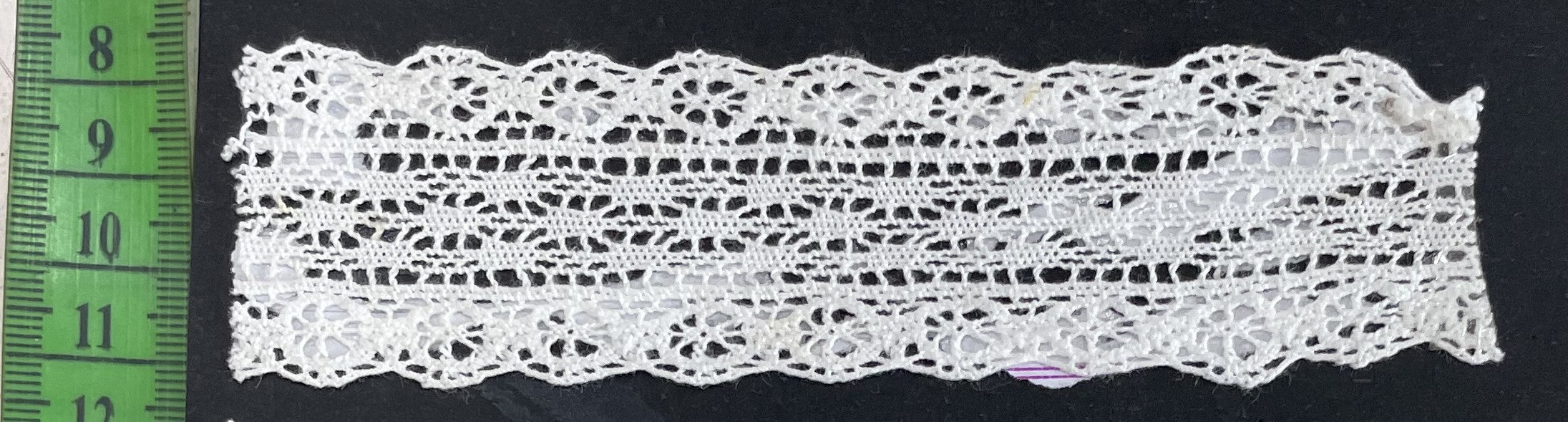 White Dyeable Crochet Lace (Sku: K-95)