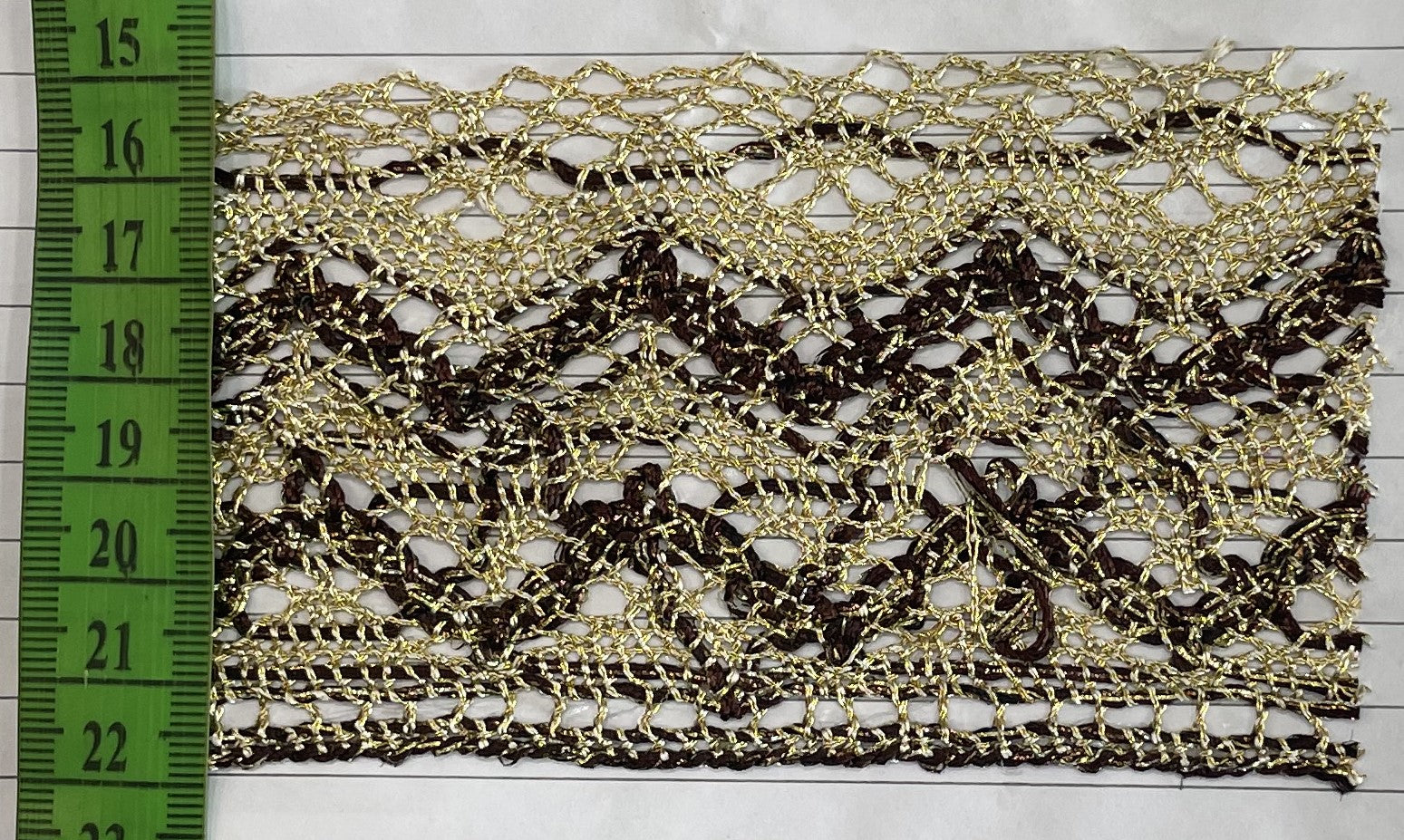 Golden Zari lace (Sku-Z-6)